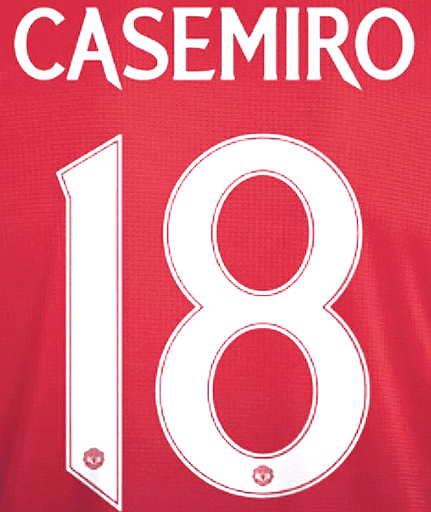 Casemiro Jersey Number Manchester United Adidas Manchester United