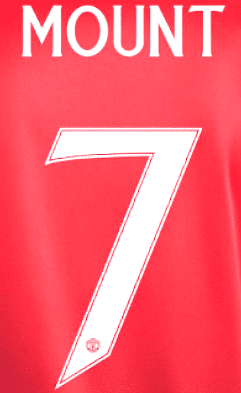 2024-25 Manchester United EUROPA & FA CUP Home Shirt MOUNT 7
