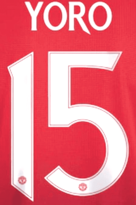 2024-25 Manchester United EUROPA & FA CUP Home Shirt YORO 15
