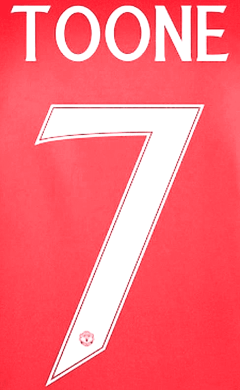 2024-25 Manchester United Women FA CUP Home Shirt TOONE 7 Official ...