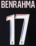 2024-25 Olympique Lyonnais**Lyon**BENRAHMA#17 Away Shirt Official Player Issue Name Number Set