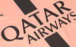 2024-25 PSG Paris**QATAR AIRWAYS**Third Shirt Official Player Issue Size Football Sponsor Logo