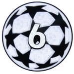 2024-26 Liverpool & Bayern Munich**UCL STARBALL BOH 6**Official Player Issue Football Badge Patch