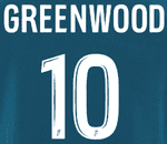 2024-26 Marseille Away/Third Shirt GREENWOOD#10 Official Player Issue Size Name Number Set