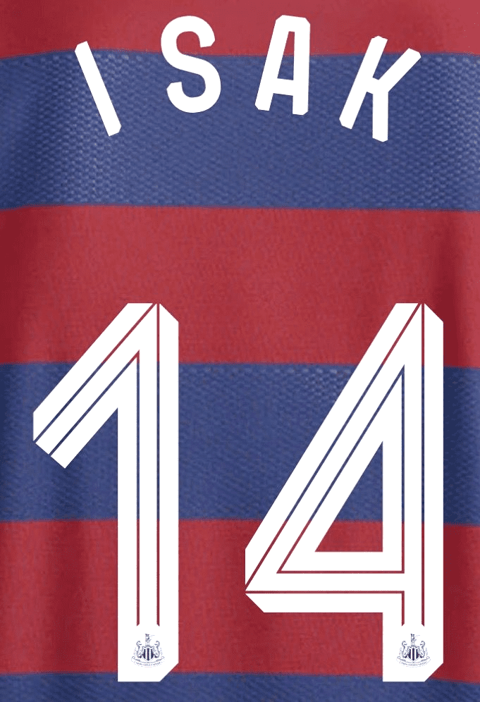 2024-26 Newcastle United CARABAO-UCL Away/Third Shirt ISAK 14