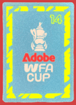 2024-26 Women's Adobe FA Cup Winner 14*Arsenal*Official Player Issue Size Football Badge Patch