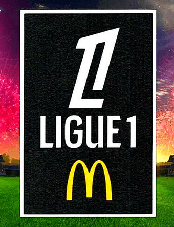 2024-27 French**Ligue 1 McDonald's**Official Player Issue Size Football Soccer Badge Patch