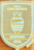 2024 Argentina COPA AMERICA CHAMPIONS Official Player Issue Size Football Soccer Badge Patch