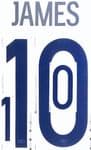 2024 Colombia**100 Years Centenary**Home Shirt JAMES#10 Official Player Issue Size Name Number Set