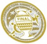2024 Copa America Tournament Final Official Player Issue Size Football Soccer Badge Patch