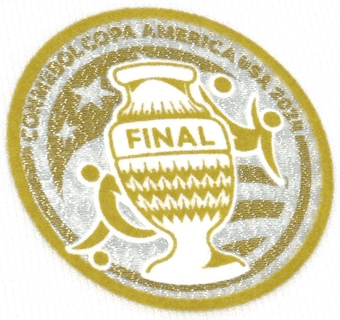 2024 Copa America Tournament Final Official Player Issue Size Football Soccer Badge Patch