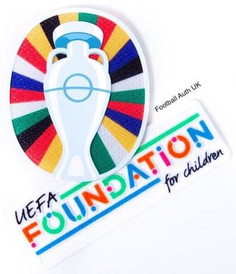 2024 European Championships Tournament**EURO 2024**Official Player Issue Football Badge Patch Set