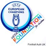 2024 European Championships Tournament**ITALY WINNERS**Official Player Issue Size Badge Patch Set
