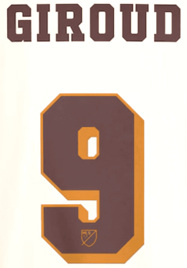 2024 LAFC Los Angeles MLS Archive Collection Third Shirt GIROUD