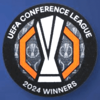 2024 Olympiacos Europa Conference League Champions Official Player Issue Size Football Badge Patch