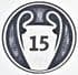 2024 Real Madrid UCL BOH#15 Champions Official Player Issue Size Football Soccer Badge Patch