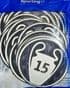 2024 Real Madrid UCL BOH#15 Champions Official Player Issue Size Football Soccer Badge Patch