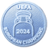 2024 Spain European Champions**Euro 2024**Official Player Issue Size Football Badge Patch