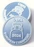 2024 Spain European Champions**Euro 2024**Official Player Issue Size Football Badge Patch