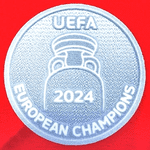 2024 Spain European Champions**Euro 2024**Official Player Issue Size Football Badge Patch