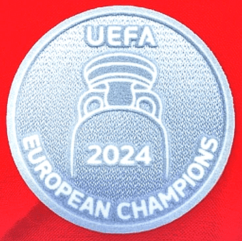 2024 Spain European Champions**Euro 2024**Official Player Issue Size Football Badge Patch