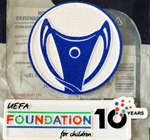 2025-26 Arsenal Women CHAMPIONS LEAGUE WINNERS Official Player Size Size Football Badge Patch Set