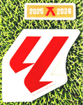 2025-26 Barcelona LA LIGA CHAMPIONS Official Player Issue Size Football Badge Patch Set