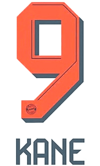 2025-26 Bayern Munich**CWC & BUNDESLIGA**Away Shirt KANE#9 Official Football Name Number Set