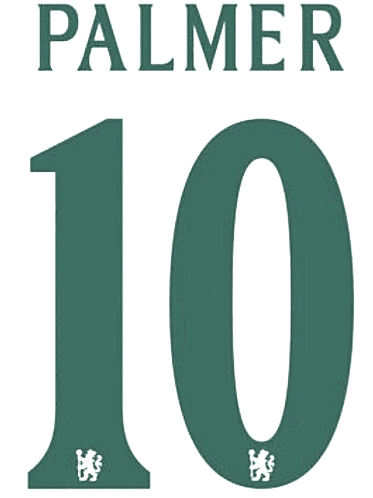 CHELSEA PALMER 20番 ミントグリーン Mサイズ 2025-26 Chelsea CWC & UCL Away Shirt PALMER 10 Official Player