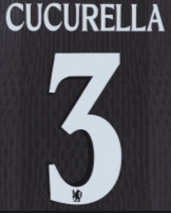 2025-26 Chelsea CWC & UCL Third Shirt CUCURELLA 3 Official Player Issue ...