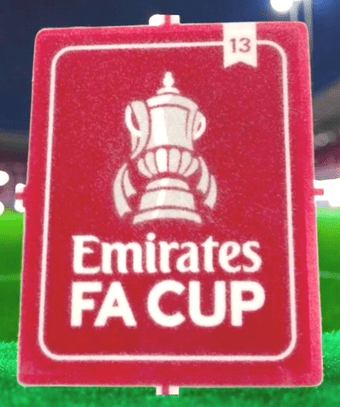 2025-26 Emirates FA Cup Winners 13**Manchester United**Official SportingiD Football Badge Patch