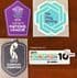 2025-26 England Women's Nations League Official Player Issue Size Football Badge Patch Set