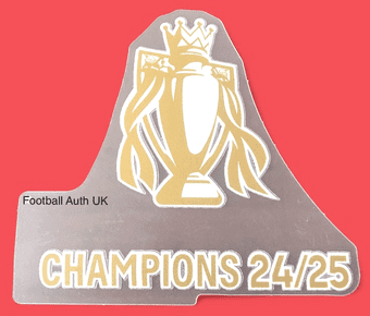 2025-26 Liverpool**EPL CHAMPIONS 24-25**Official Front Chest Football Logo Badge Patch