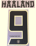 2025-26 Manchester City*Year Of The Horse*Chinese Shirt HAALAND#9 Official Football Name Number Set