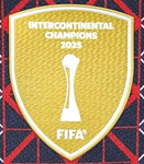2025-26 Paris PSG Intercontinental Cup Champions 2025 Official Player Issue Football Badge Patch
