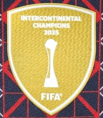 2025-26 Paris PSG Intercontinental Cup Champions 2025 Official Player Issue Football Badge Patch