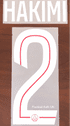 2025-26 PSG Paris**CWC & UCL**Home Shirt HAKIMI#2 Official Player Issue Size Name Number Set