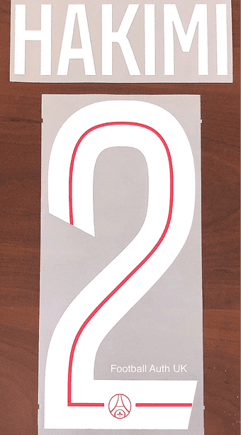 2025-26 PSG Paris**CWC & UCL**Home Shirt HAKIMI#2 Official Player Issue Size Name Number Set