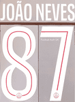 2025-26 PSG Paris**CWC & UCL**Home Shirt JOAO NEVES#87 Official Player Issue Size Name Number Set