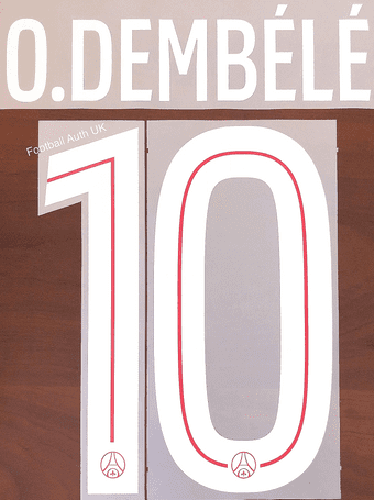2025-26 PSG Paris**CWC & UCL**Home Shirt O.DEMBELE#10 Official Player Issue Size Name Number Set