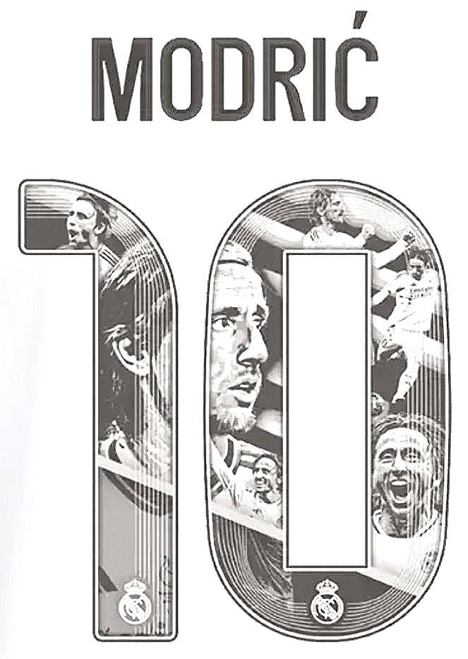 2025-26 Real Madrid FAREWELL EDITION Home/Away Shirt MODRIC 10 Official ...