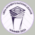 2025-26 Spain Women NATIONS LEAGUE WINNERS 2024 Official Player Issue Size Football Badge Patch