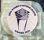 2025-26 Spain Women NATIONS LEAGUE WINNERS 2024 Official Player Issue Size Football Badge Patch