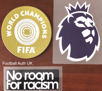 2025-27 Chelsea**PREMIER LEAGUE & WORLD CLUB CHAMPIONS**Official Player Issue Size Badge Patch Set