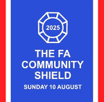 2025 Crystal Palace FA COMMUNITY SHIELD Replica Match Day Transfer Details Football Logo