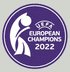 2025 England Women**EURO 2022 CHAMPIONS**Official Player Issue Size Football Badge Patch
