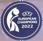 2025 England Women**EURO 2022 CHAMPIONS**Official Player Issue Size Football Badge Patch
