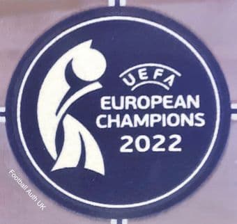 2025 England Women**EURO 2022 CHAMPIONS**Official Player Issue Size Football Badge Patch