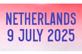 2025 England Women vs Netherlands**EURO 2025**Match Day Transfer Details Football Logo