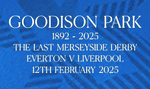 2025 Everton**The Last Merseyside Derby**Match Day Transfer Details Football Logo